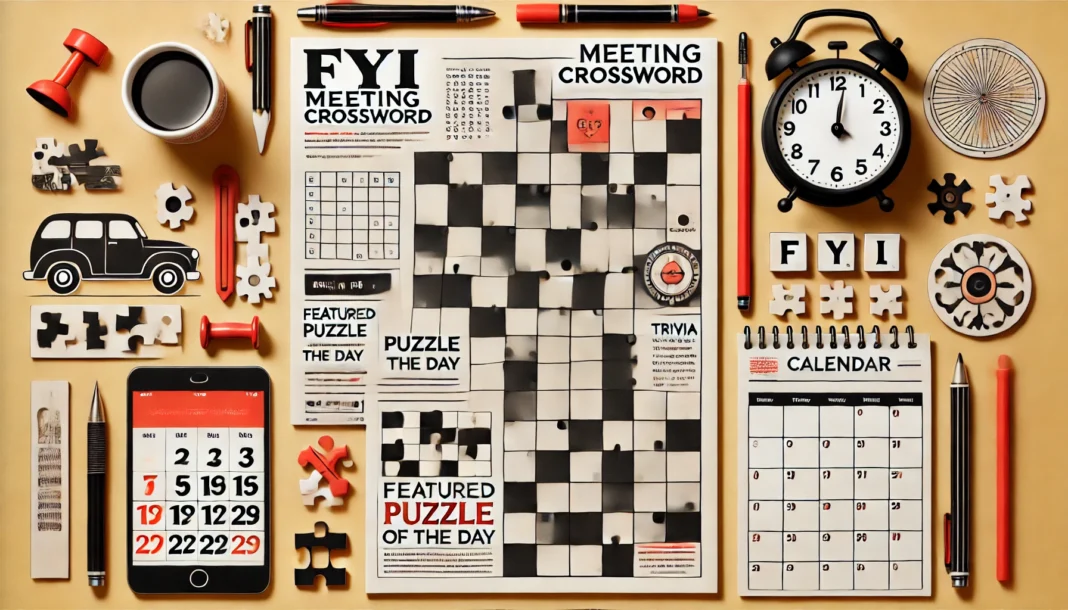 fyi meeting crossword